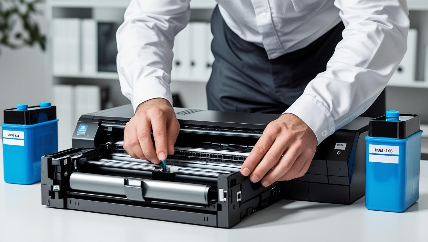 ¿Problemas con tu impresora? En Bogotá, contamos con técnicos especializados que realizan mantenimiento y reparación a domicilio. Nos enfocamos en ofrecerte atención rápida y segura, directamente en tu hogar, oficina o empresa.
Reparamos impresoras Epson, HP, Canon, Ricoh, Samsung y más. Servicio el mismo día en Suba, Kennedy, Usaquén, Engativá, Fontibón, Chapinero y otras localidades. ¡Sin complicaciones!