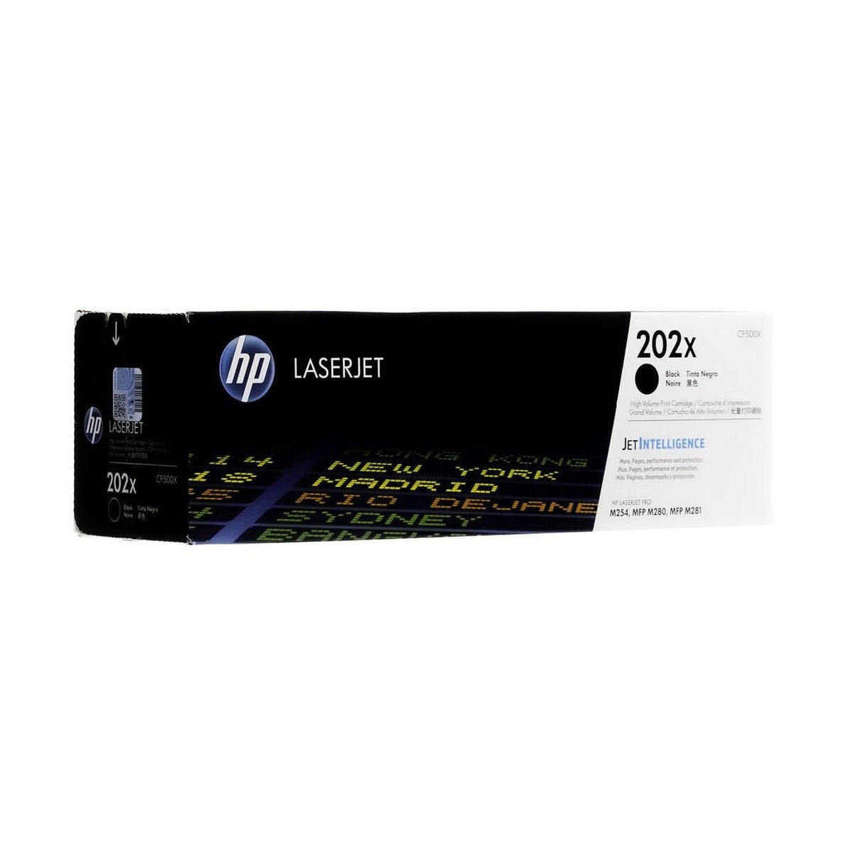 Tóner HP 202X Negro CF500X Original Alto Rendimiento para M254 M281