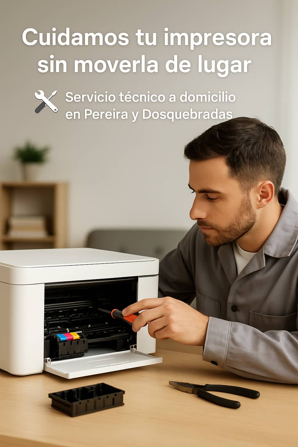 Mantenimiento de impresora a domicilio en Pereira y Dosquebradas