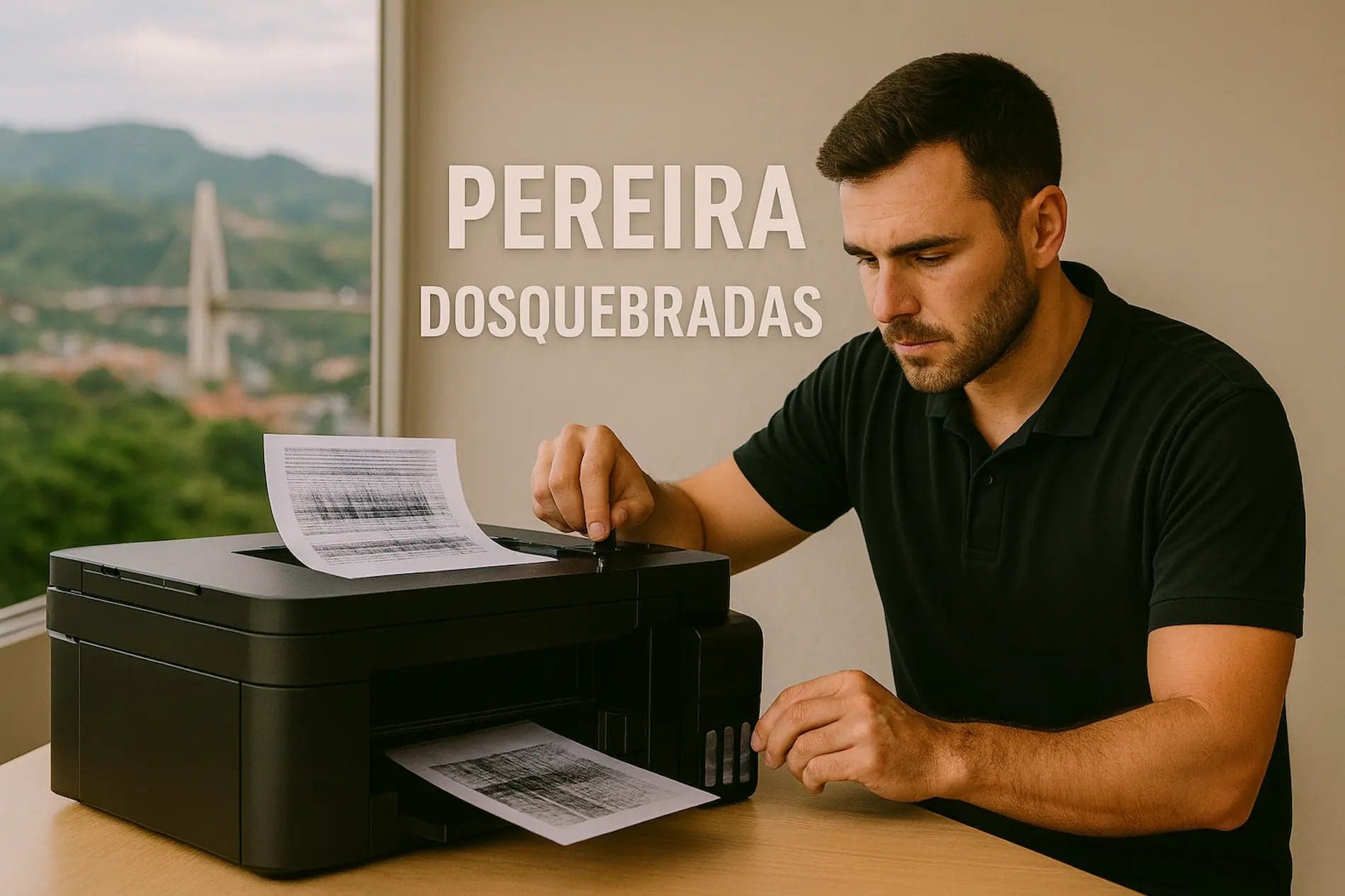 Mantenimiento de impresoras en Pereira, Armenia y Dosquebradas. Servicio a domicilio con mantenimiento preventivo, reparación y limpieza profesional de impresoras.