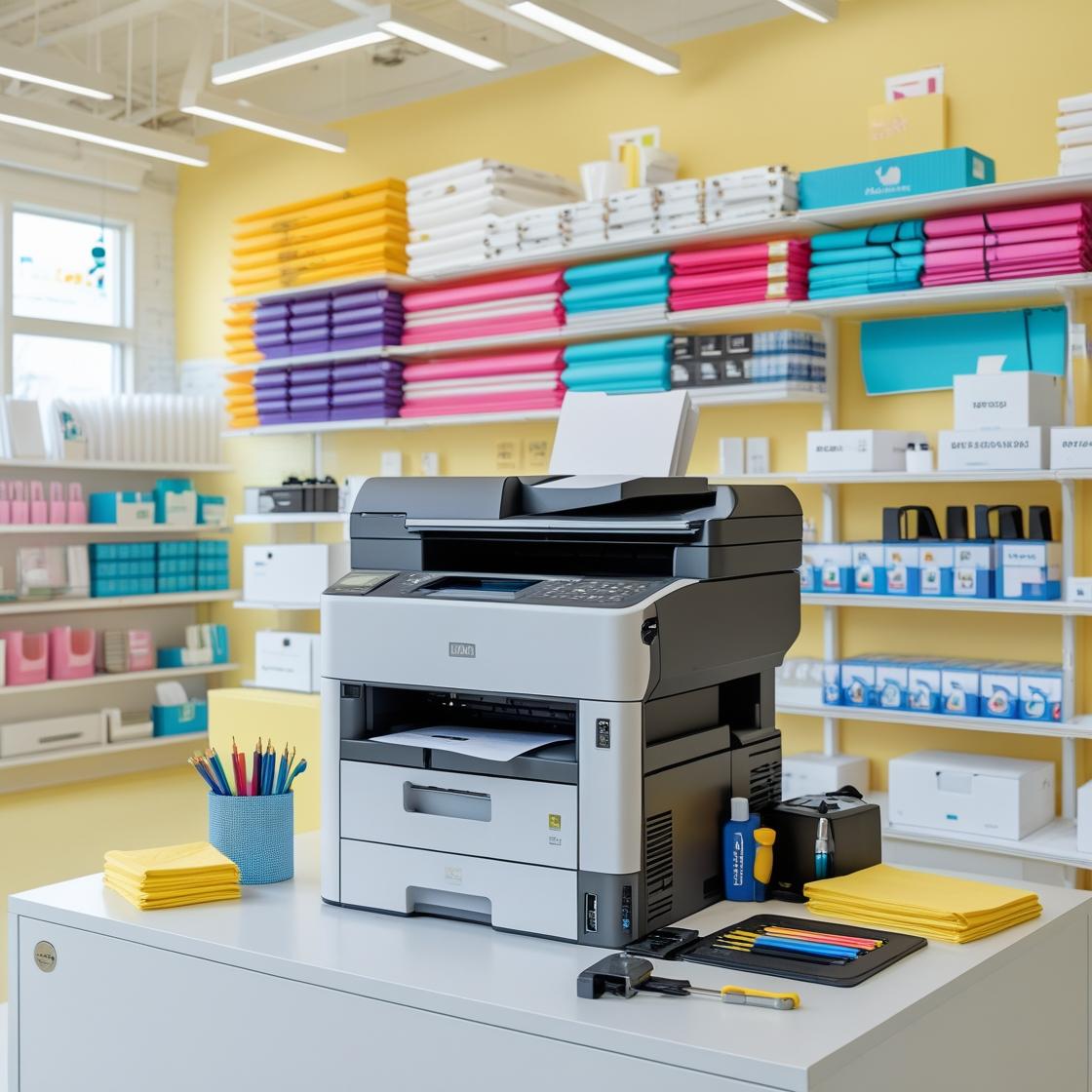 Mantenimiento profesional para fotocopiadoras e impresoras en papelerías y tiendas comerciales en Cali, Pereira, Palmira y más. Reparación rápida, limpieza y ajustes precisos para que tus equipos comerciales funcionen siempre al máximo. Confía en nuestros técnicos expertos.